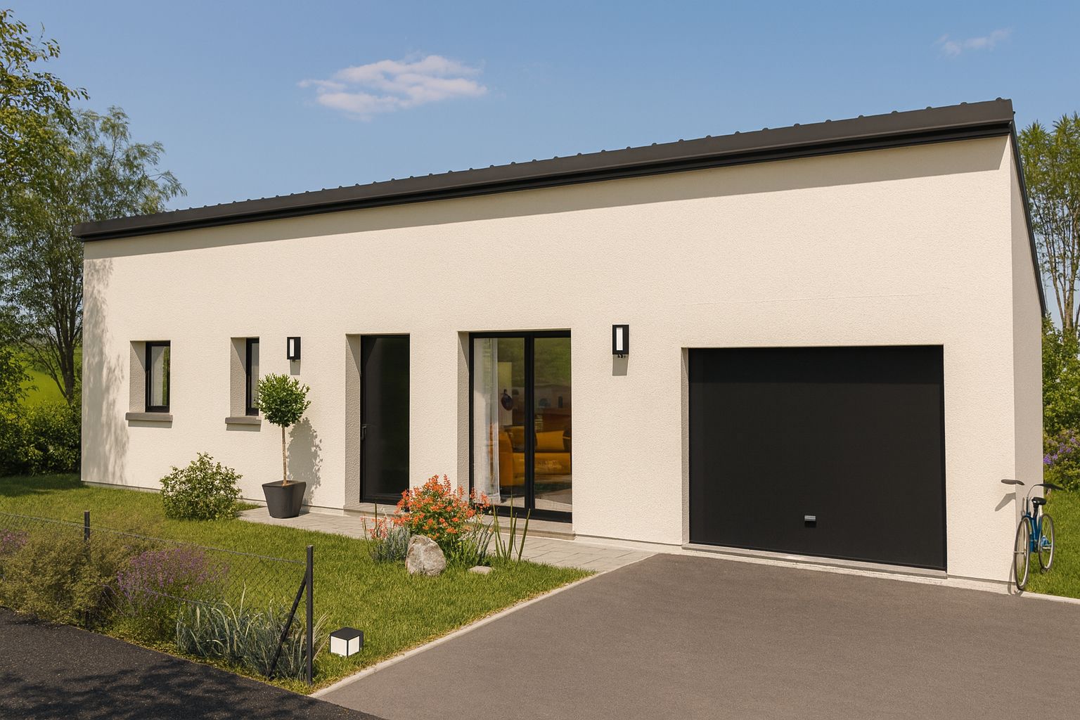 Très belle maison à construire de 85m2 en vente à CLOHARS-CARNOET (29360)