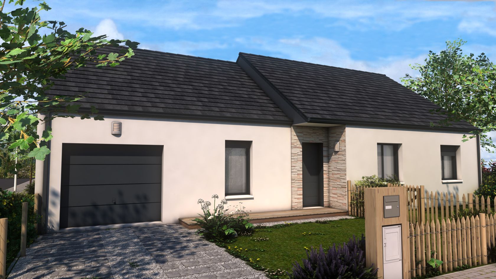 maison individuelle de 100.62m2 à FLEURY (60240)