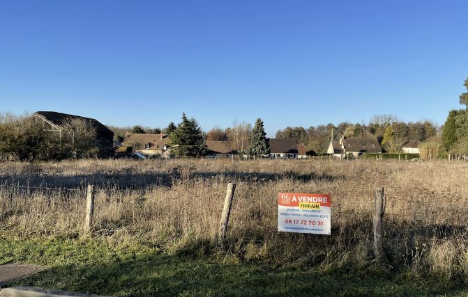 Charmant terrain à construire viabilisé à TRACY-LE-VAL (60170)