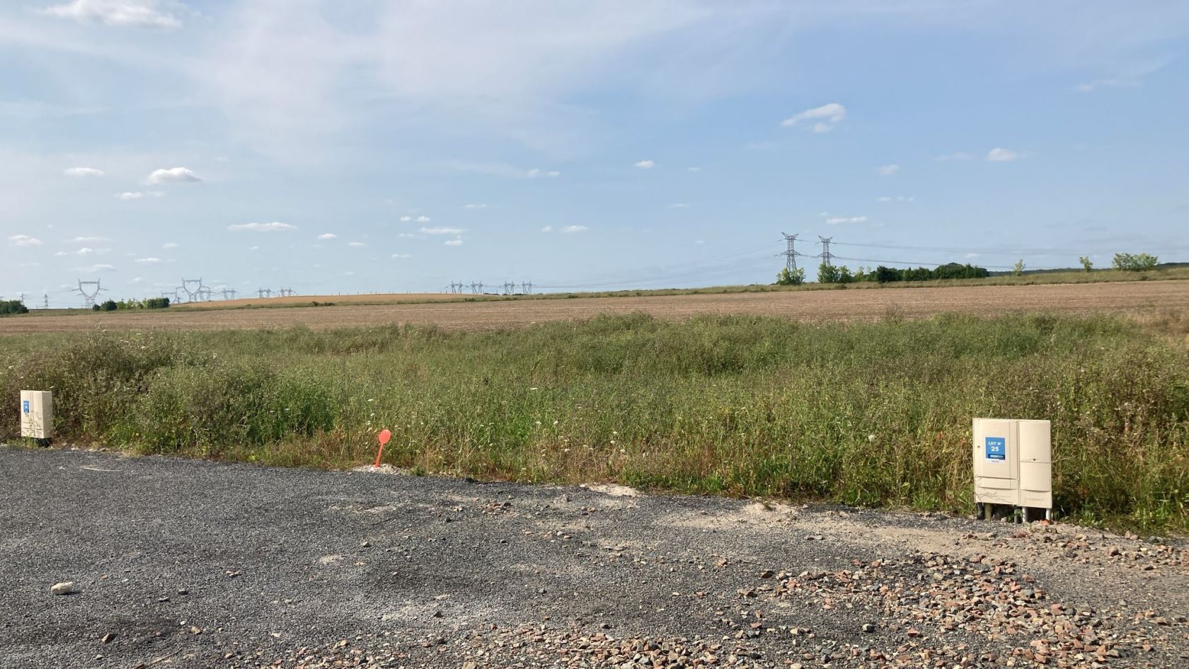 Joli terrain à vendre viabilisé de 288m2 en vente à CHANCEAUX-SUR-CHOISILLE