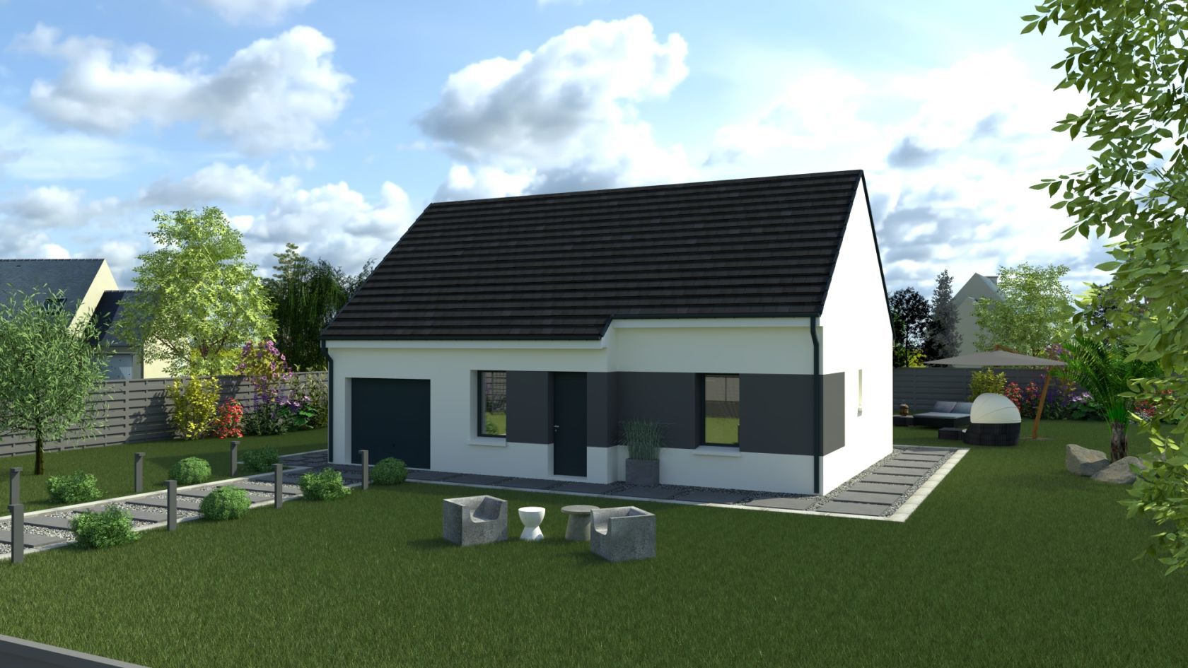 Magnifique maison individuelle en vente à SAINT-EVARZEC