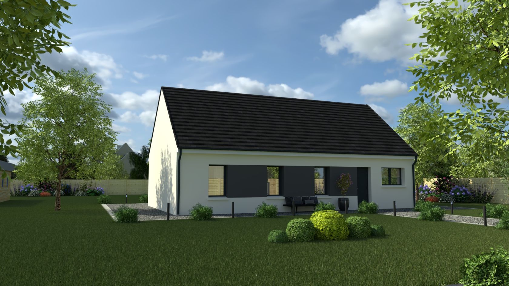 maison à vendre de 80.3m2 à SAINT-JEAN-TROLIMON (29120)