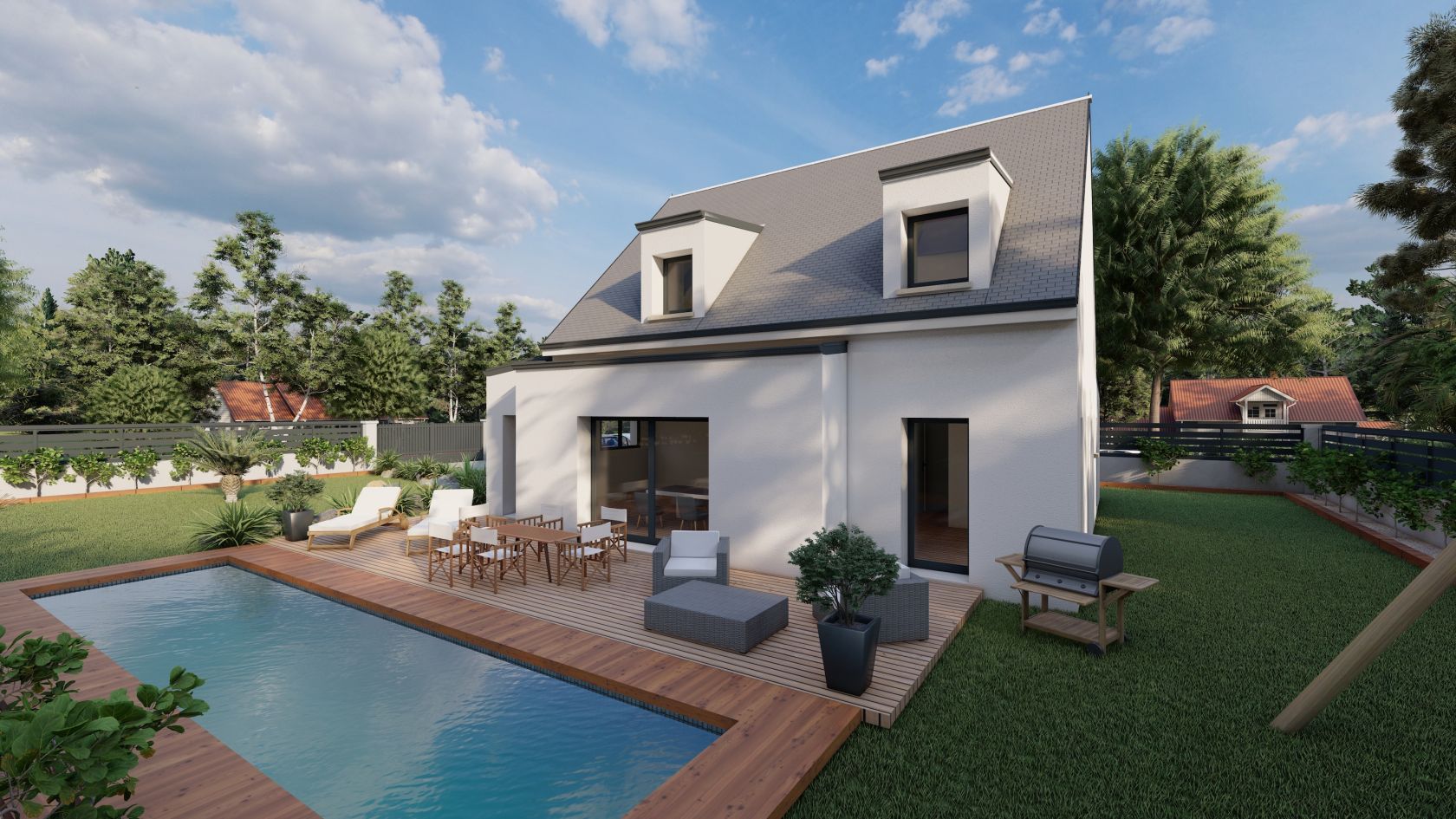 maison individuelle de 114m2 disponible à MELGVEN