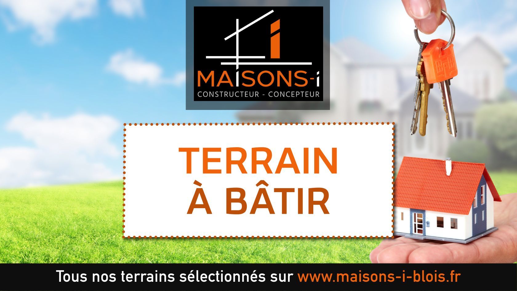 Très beau terrain viabilisé à CANDE-SUR-BEUVRON