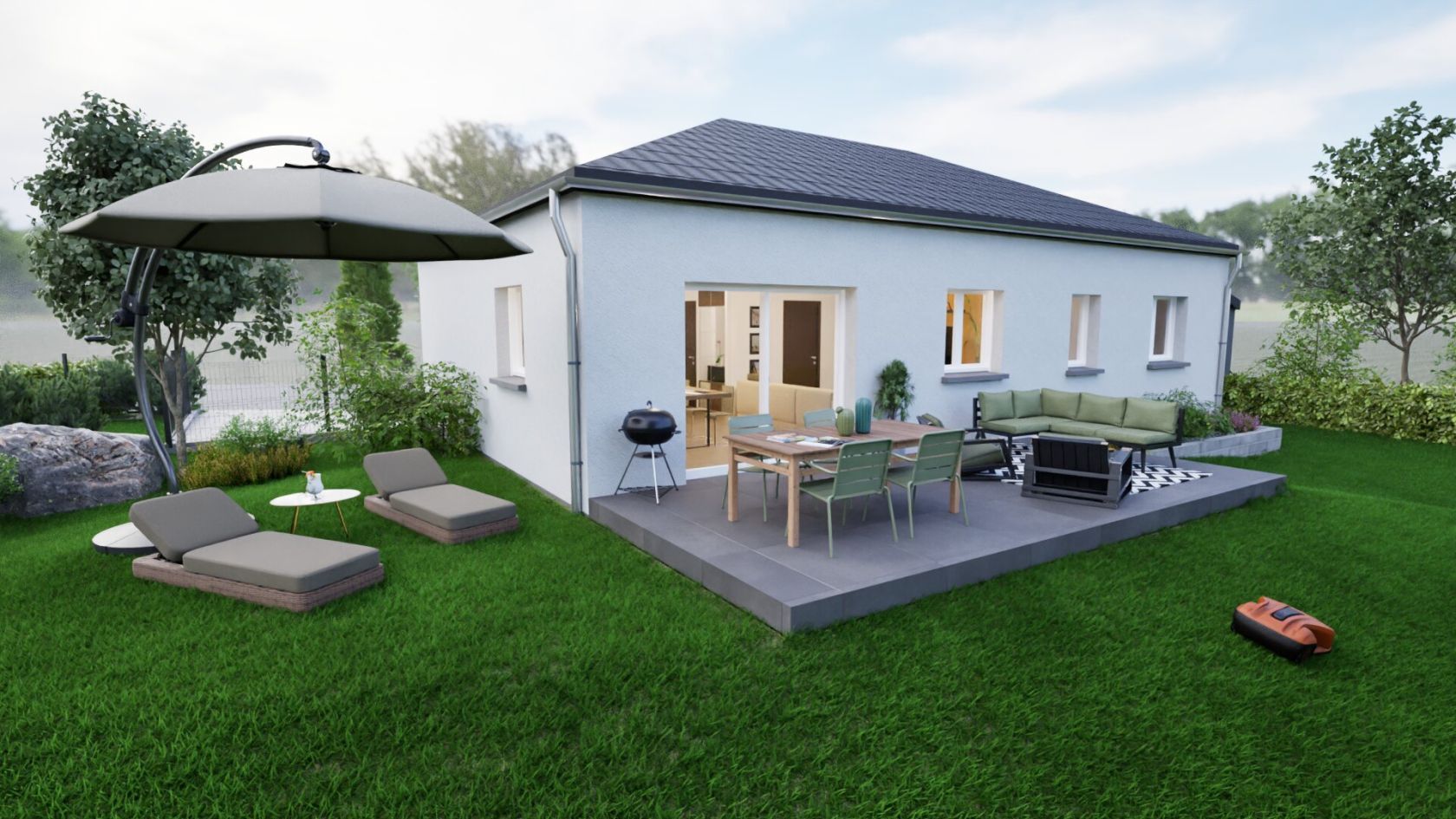 Agréable maison de 90m2 disponible à PLOBSHEIM (67115)
