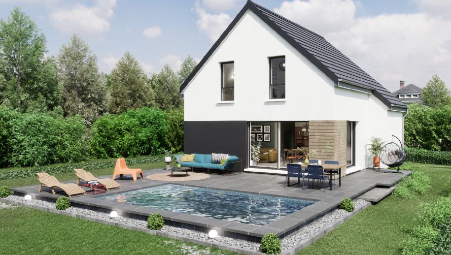maison à vendre de 131m2 en vente à GAMBSHEIM