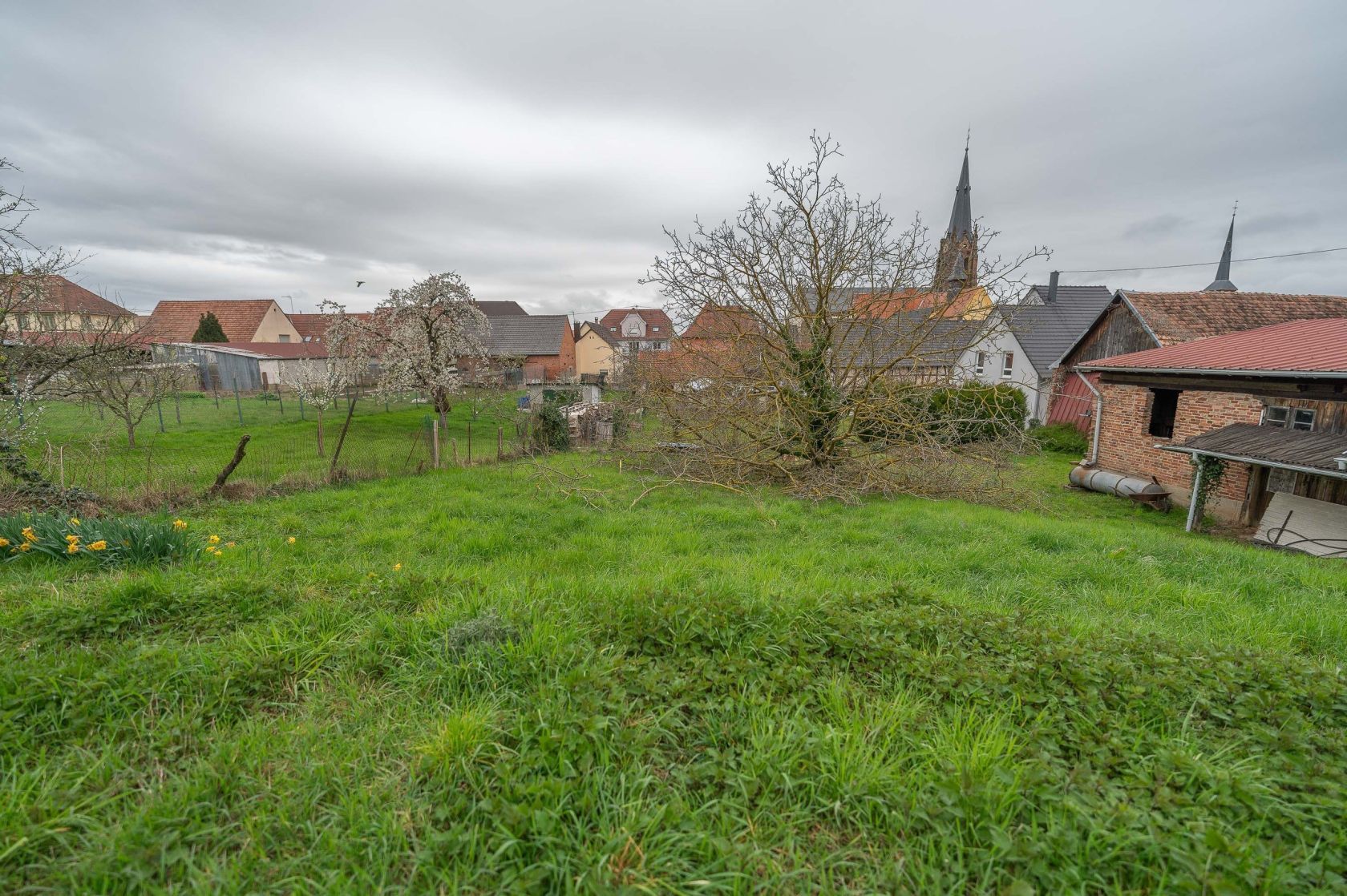 terrain à batir viabilisé de 814m2 en vente à WEITBRUCH (67500)