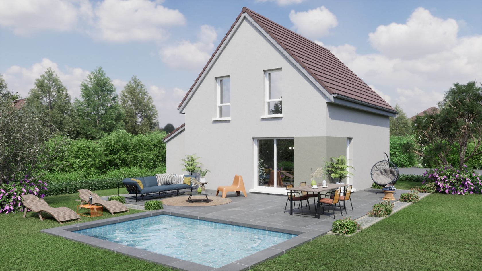 maison à construire de 97m2 à DANNEMARIE (68210)