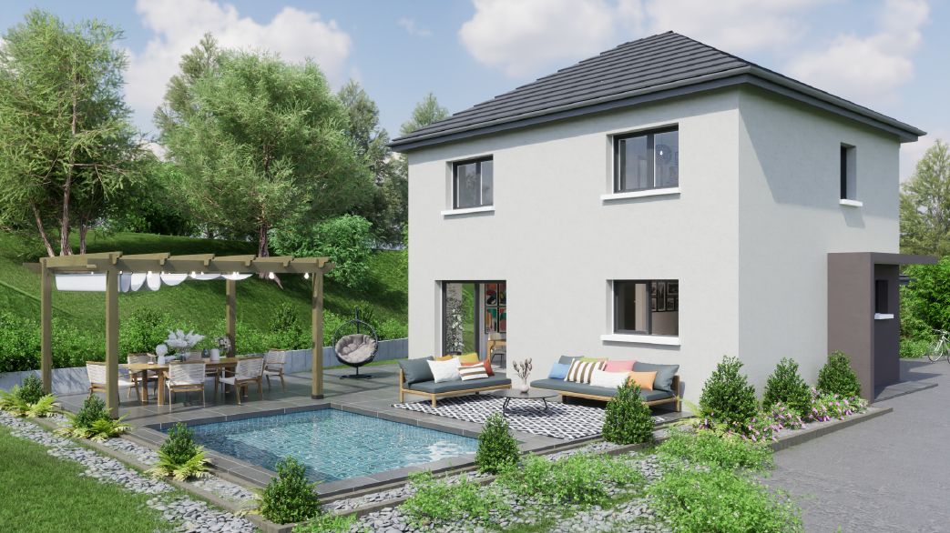 Superbe maison à construire de 100m2 à BERNWILLER
