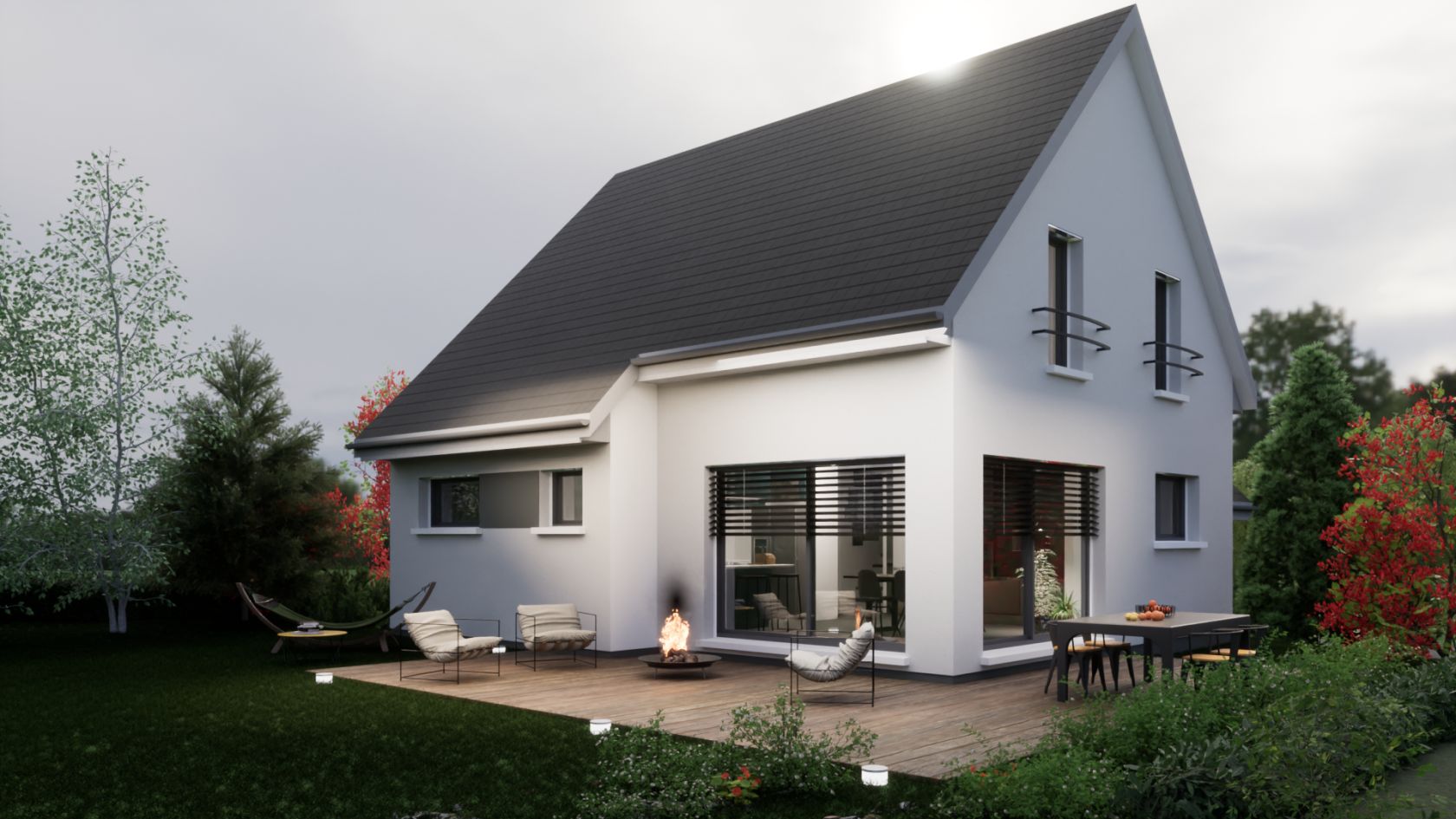 Charmante maison à construire de 105m2 à HOCHSTATT (68720)