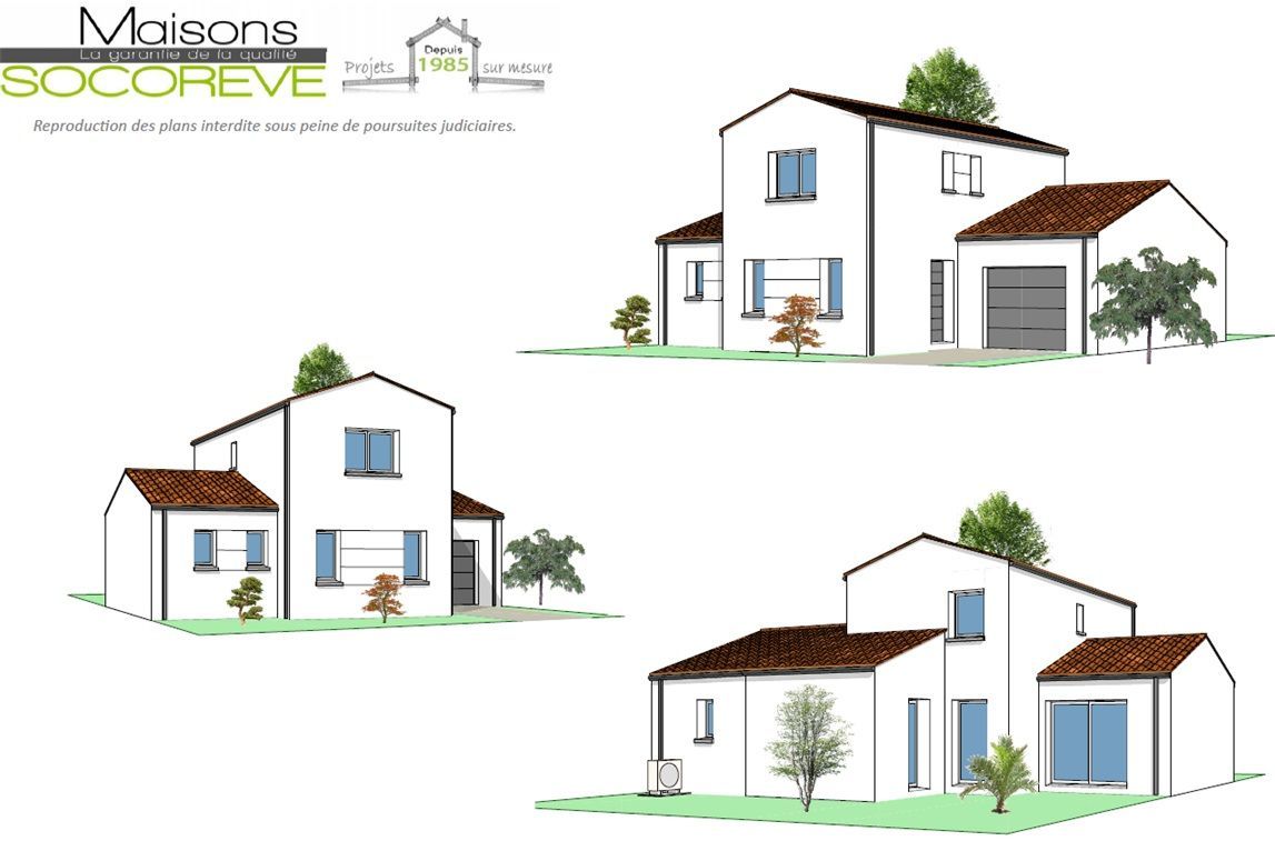 Agréable maison à construire disponible à SAINT-HILAIRE-DE-RIEZ