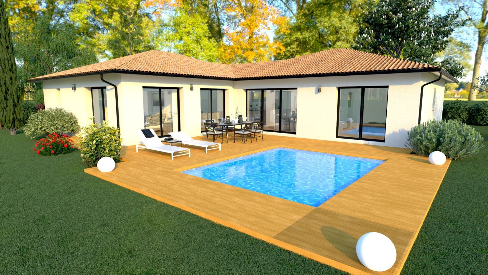 Charmante maison à construire en vente à GUJAN-MESTRAS