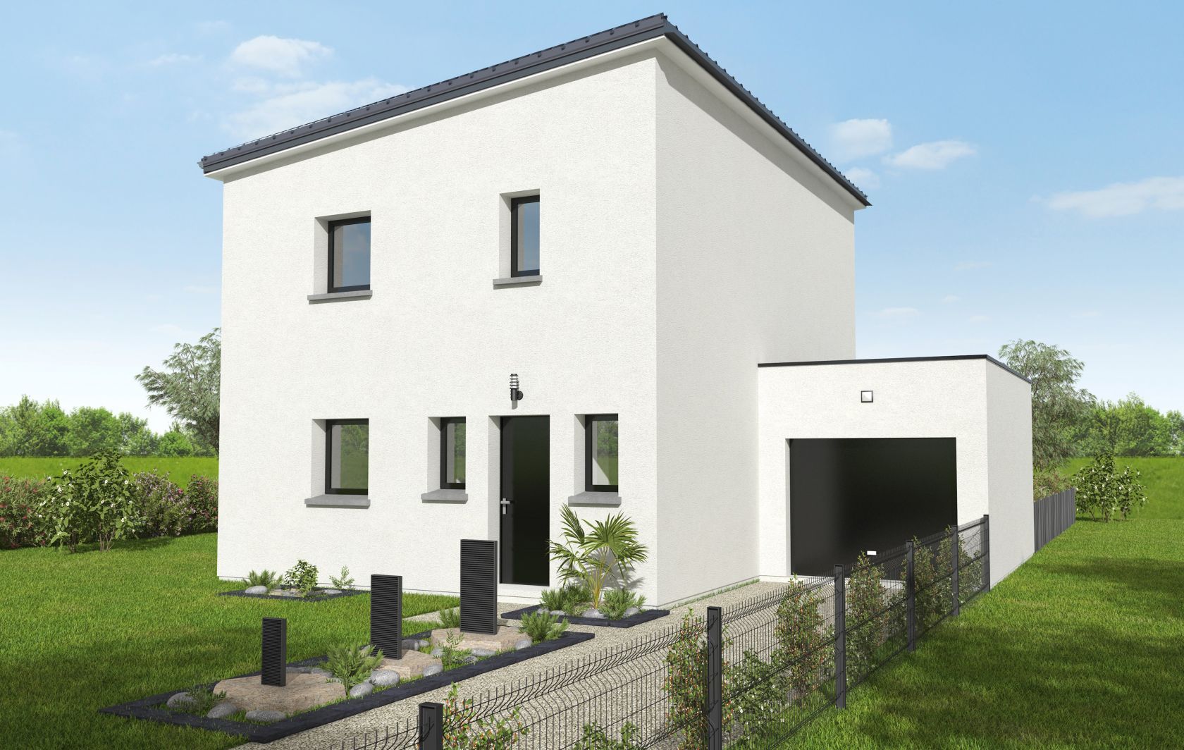 Ravissante maison individuelle de 105m2 en vente à VIGNEUX-DE-BRETAGNE