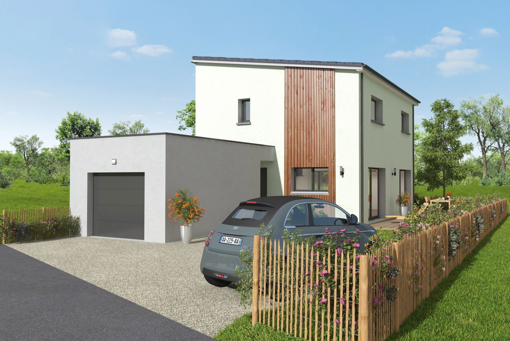 maison de 104m2 disponible à LA LANDEC (22980)
