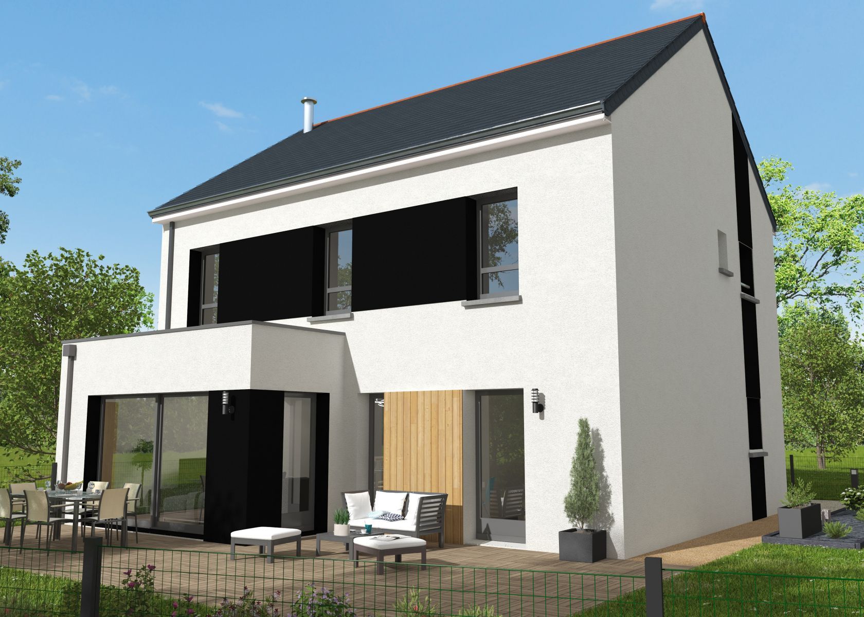 maison individuelle de 132m2 à BONNEMAIN (35270)