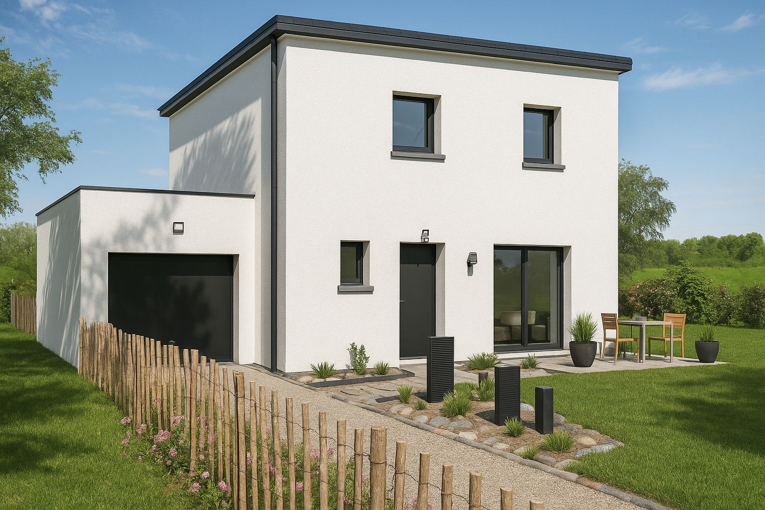maison à vendre de 85m2 à LANVOLLON (22290)