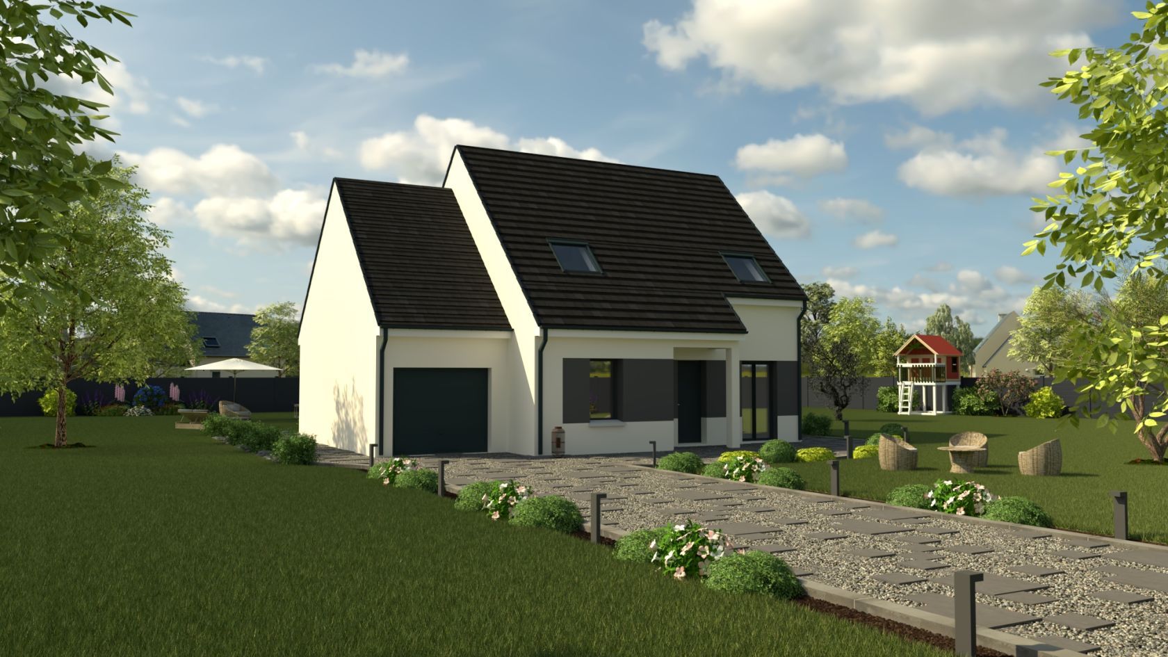 maison à vendre disponible à LES CHAPELLES-BOURBON (77610)