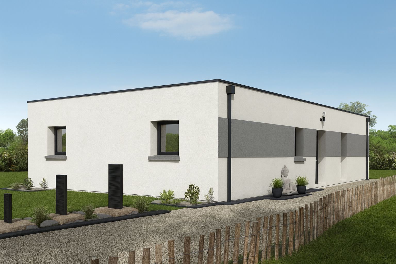 Charmante maison à construire en vente à GUER (56380)