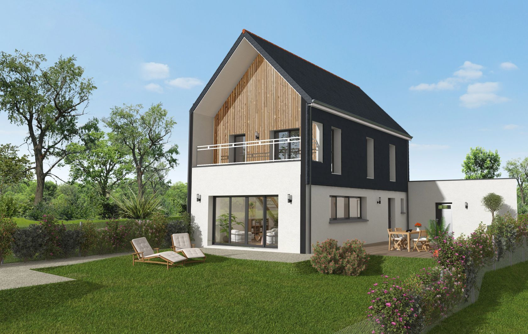 maison individuelle de 117m2 disponible à CORLAY