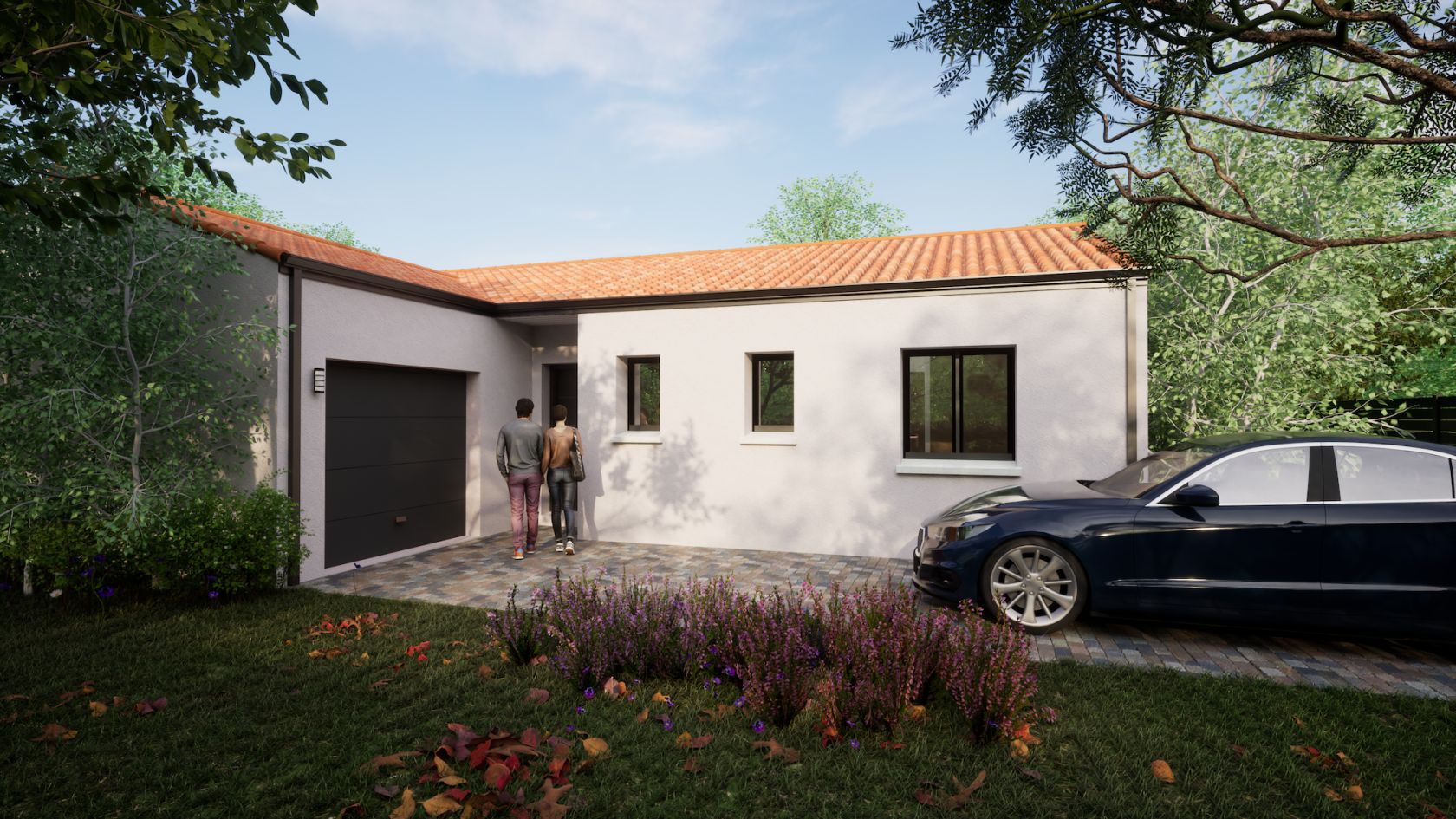 maison à construire de 95.07m2 à HAUTE-GOULAINE