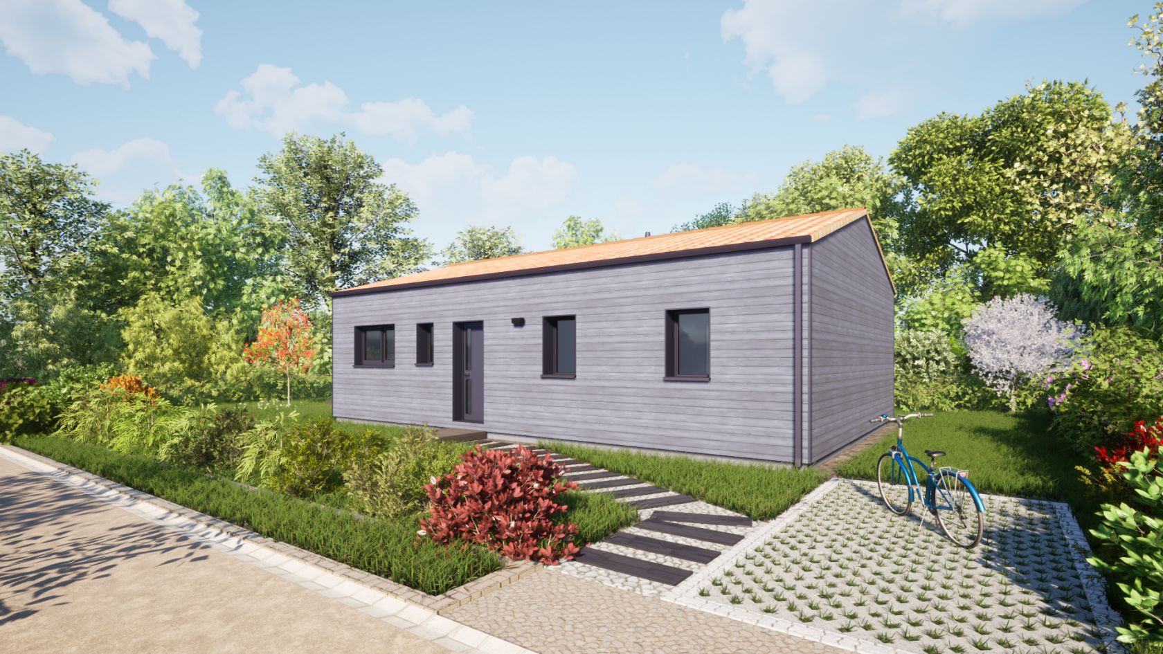 Jolie maison à vendre de 80m2 disponible à FRESNAY-EN-RETZ (44580)