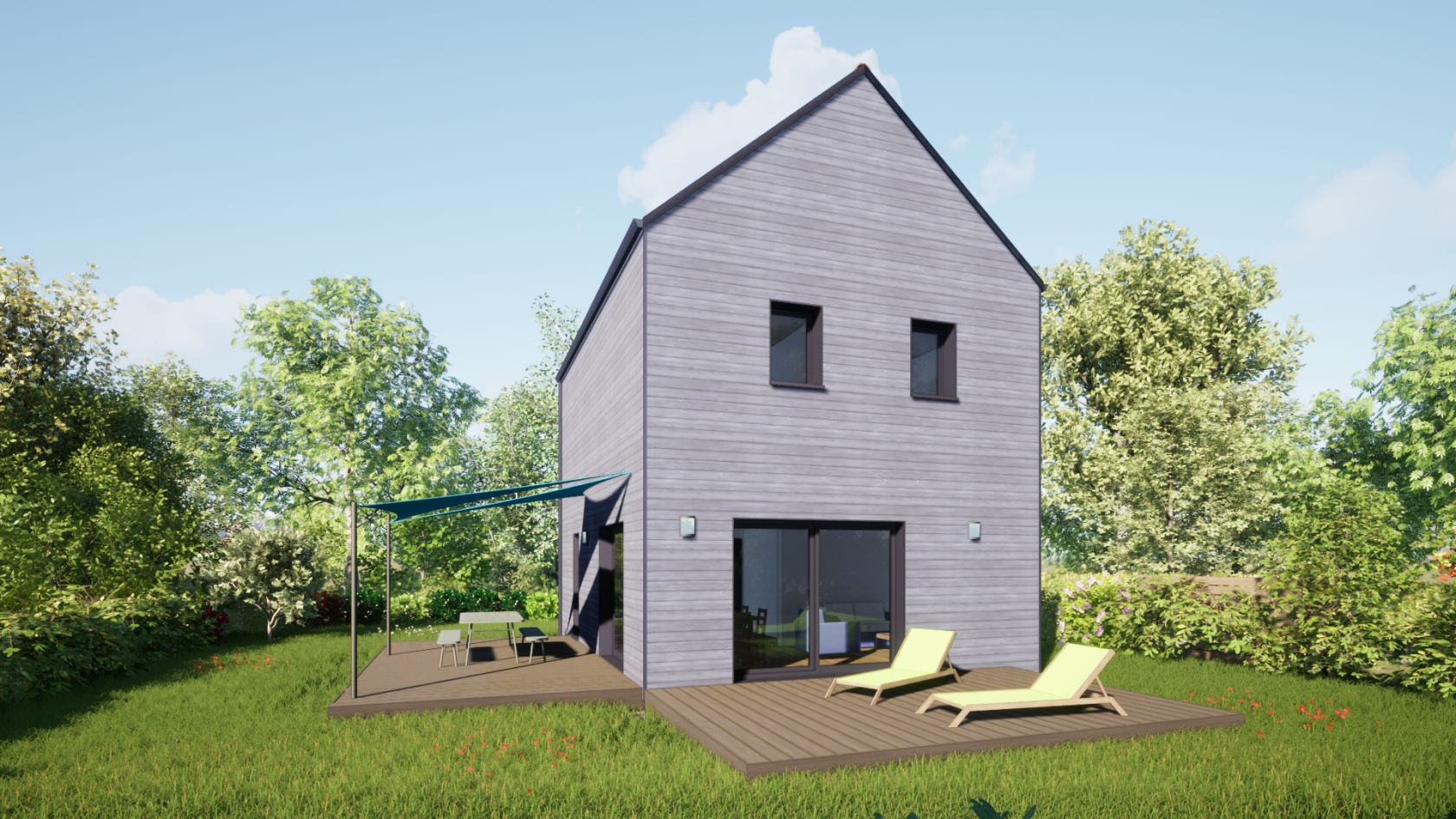 Très belle maison à construire de 80m2 disponible à BLAIN