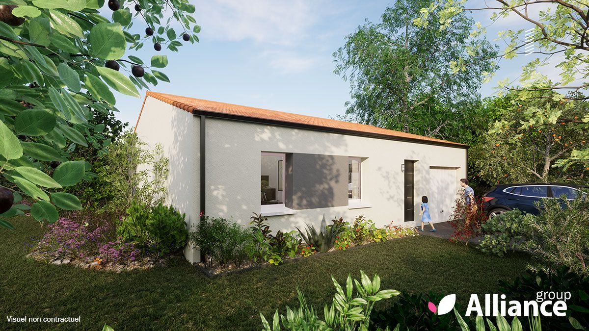 maison à construire de 81.98m2 en vente à LA PLAINE-SUR-MER