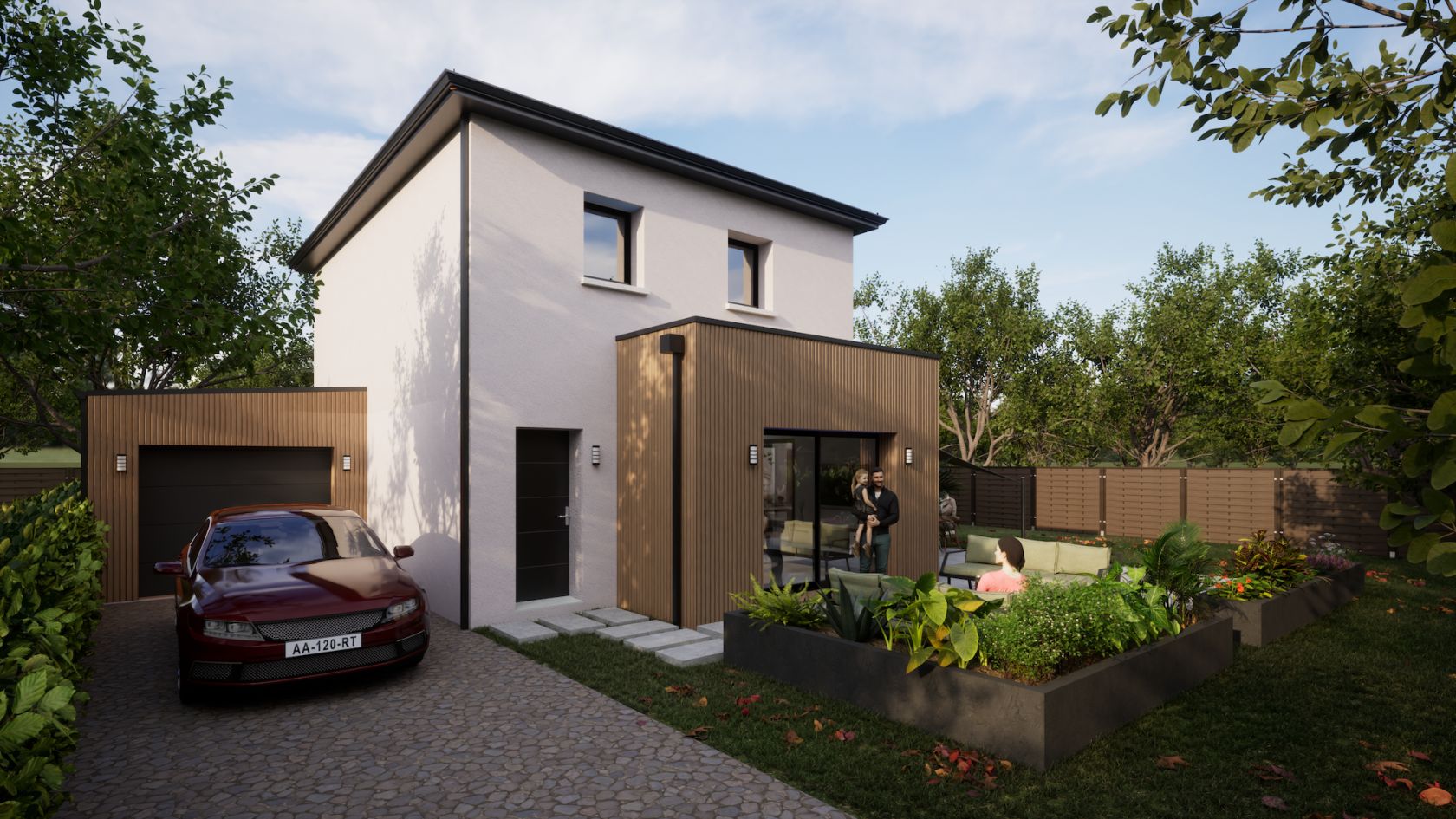 Agréable maison individuelle disponible à FAY-DE-BRETAGNE