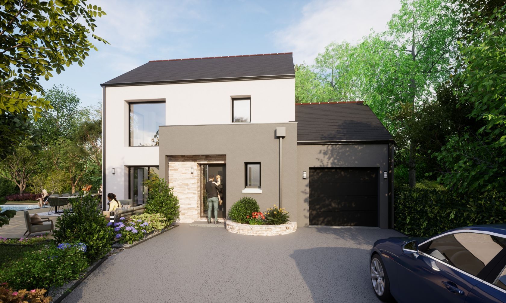 maison de 117.59m2 à PEAULE (56130)