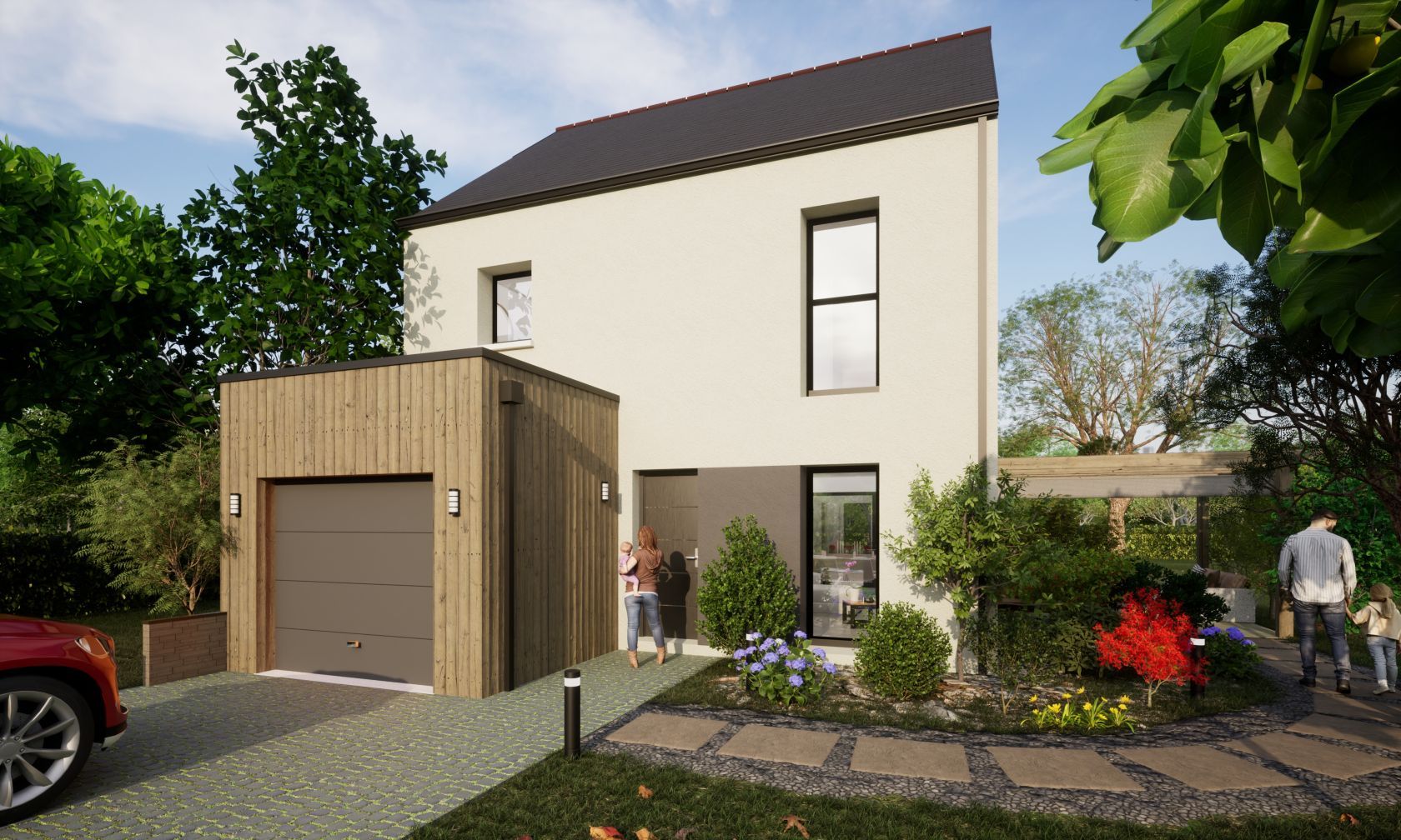 Très belle maison individuelle de 98.32m2 à MUZILLAC (56190)
