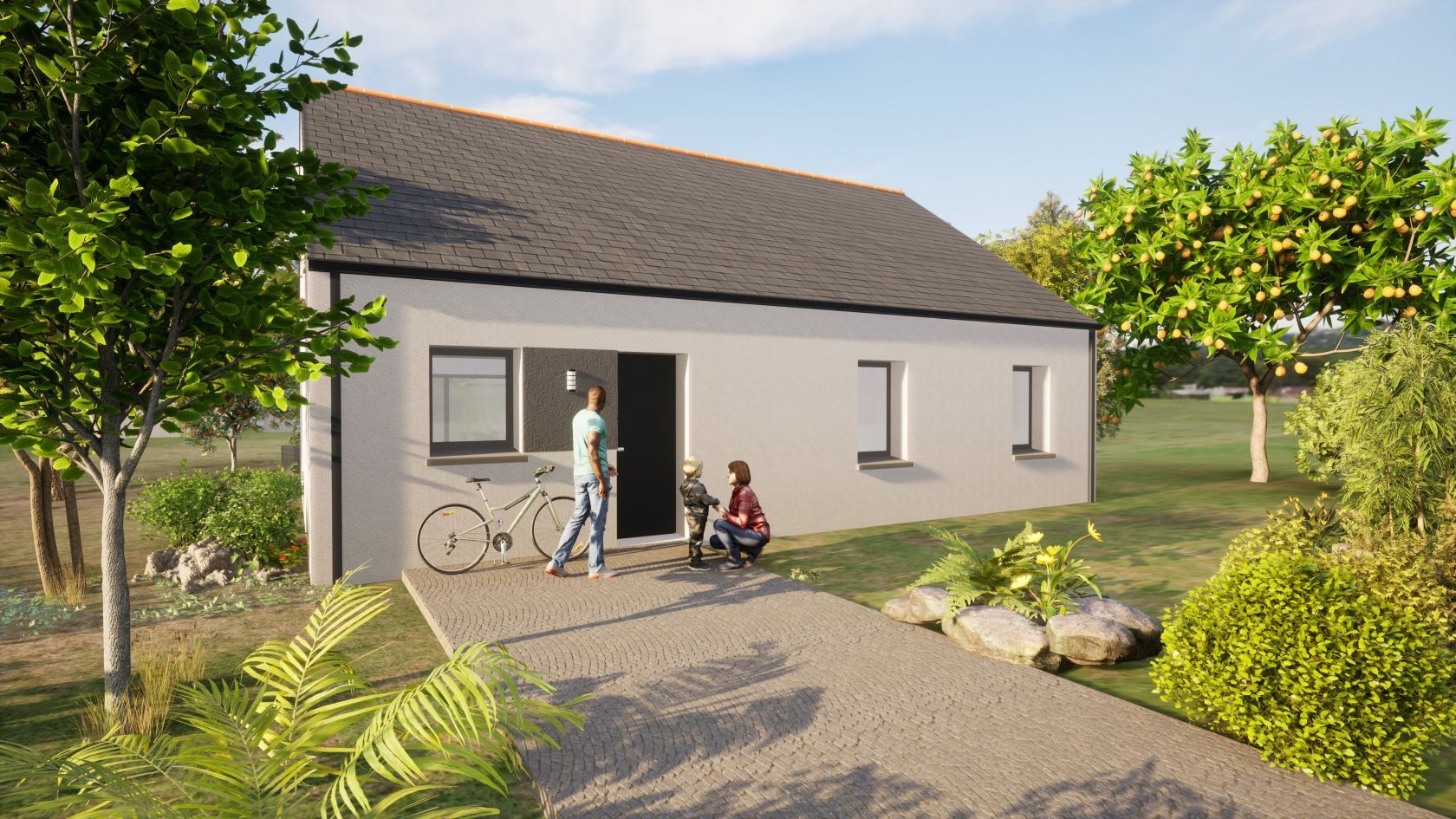 Agréable maison de 91.78m2 à GUERANDE