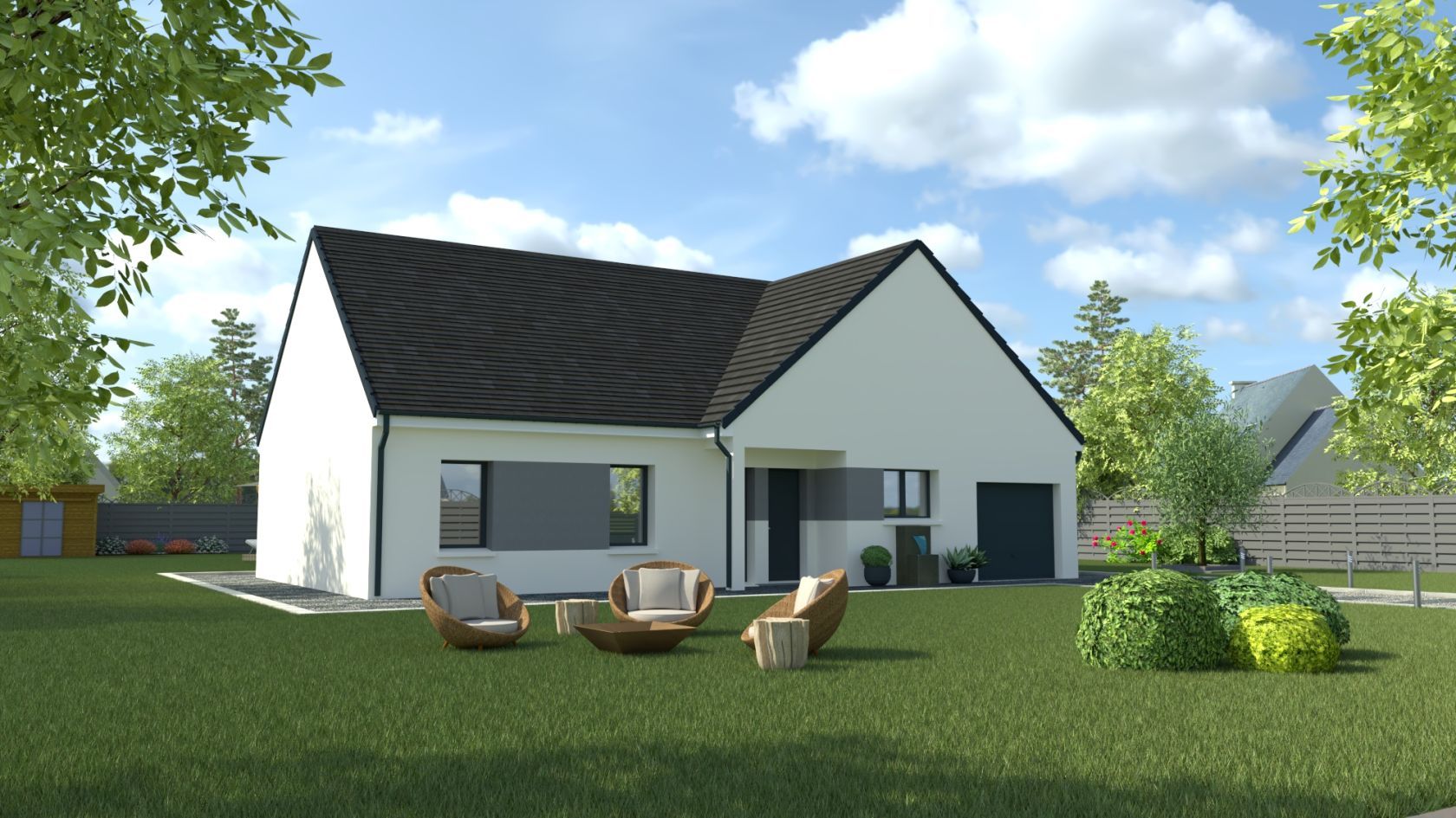 Sublime maison individuelle de 90m2 à FOULANGUES (60250)