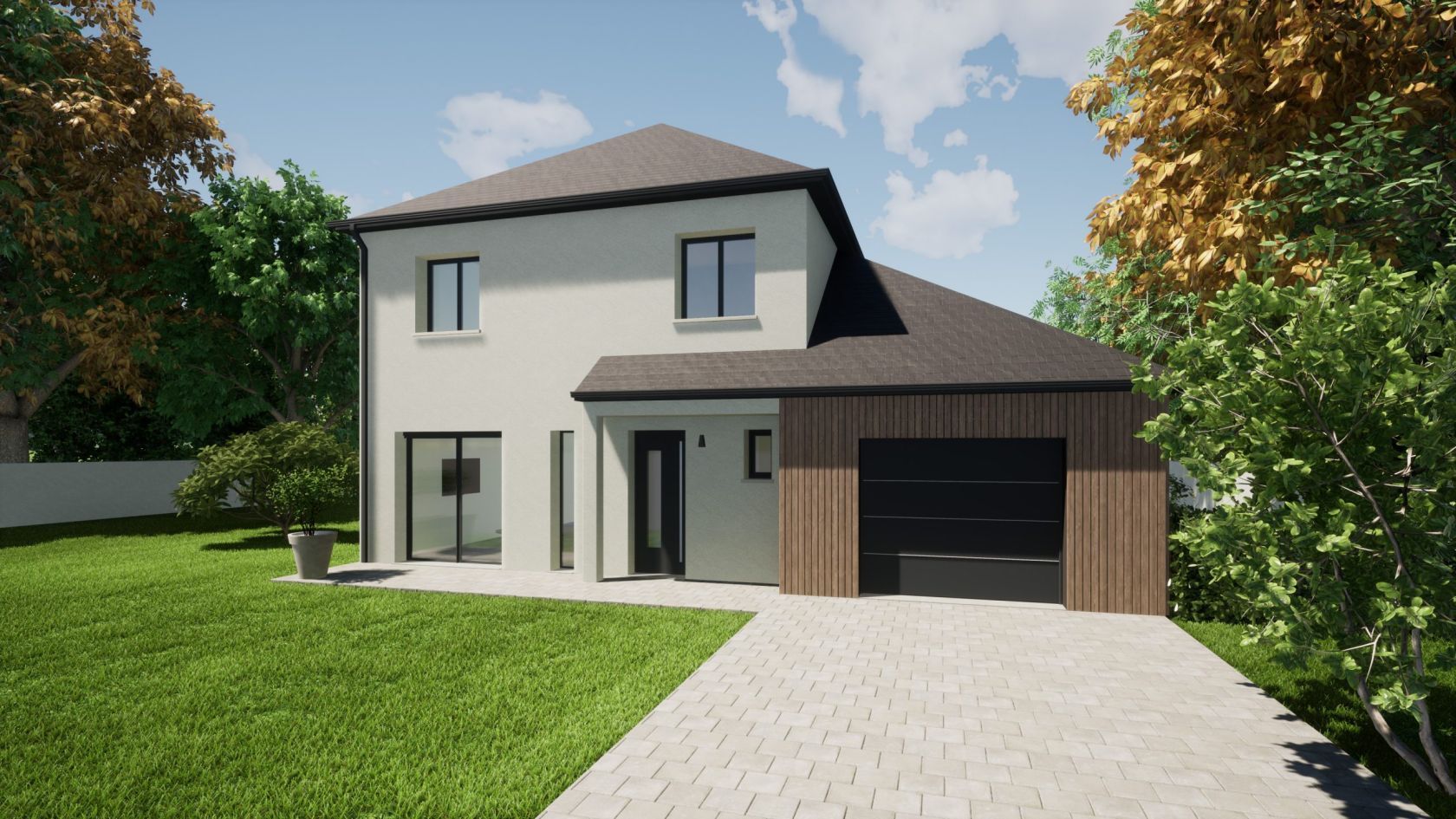 maison à construire de 100m2 à EVRICOURT