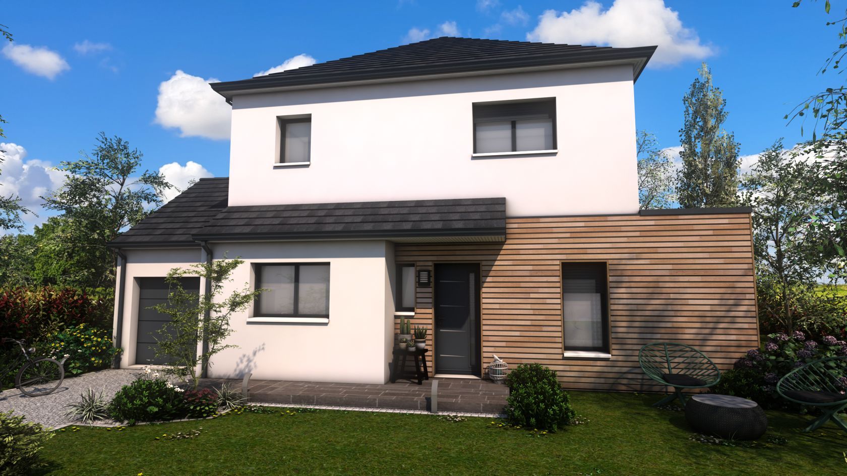 Belle maison individuelle en vente à COUDUN