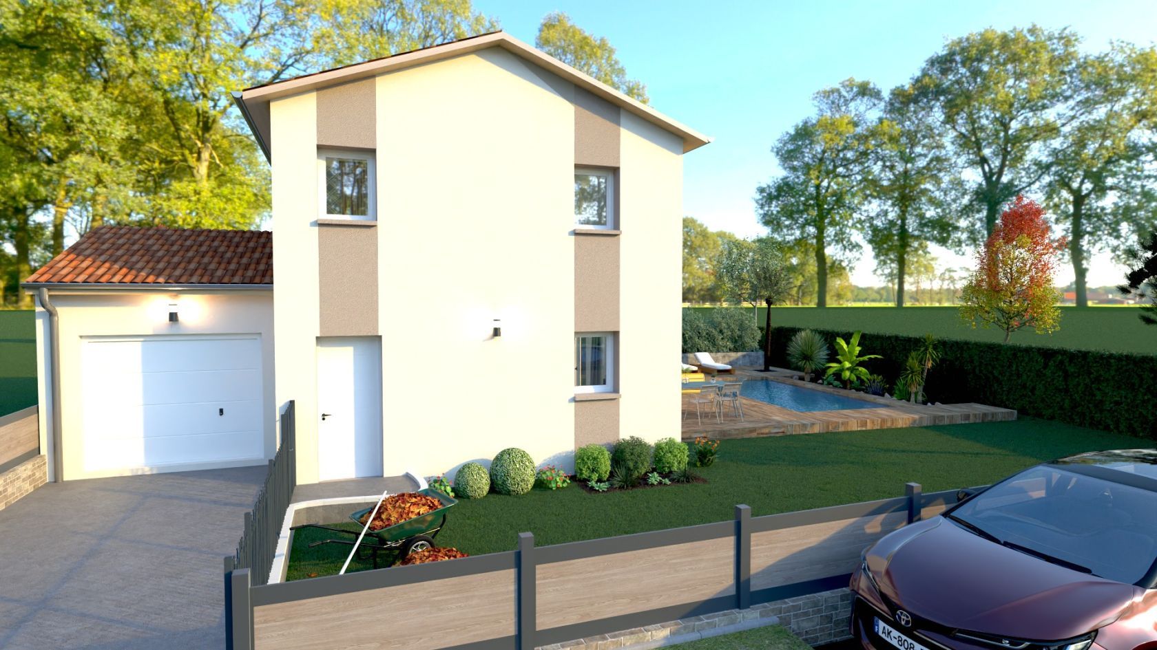 maison individuelle en vente à GREZIEU-LE-MARCHE