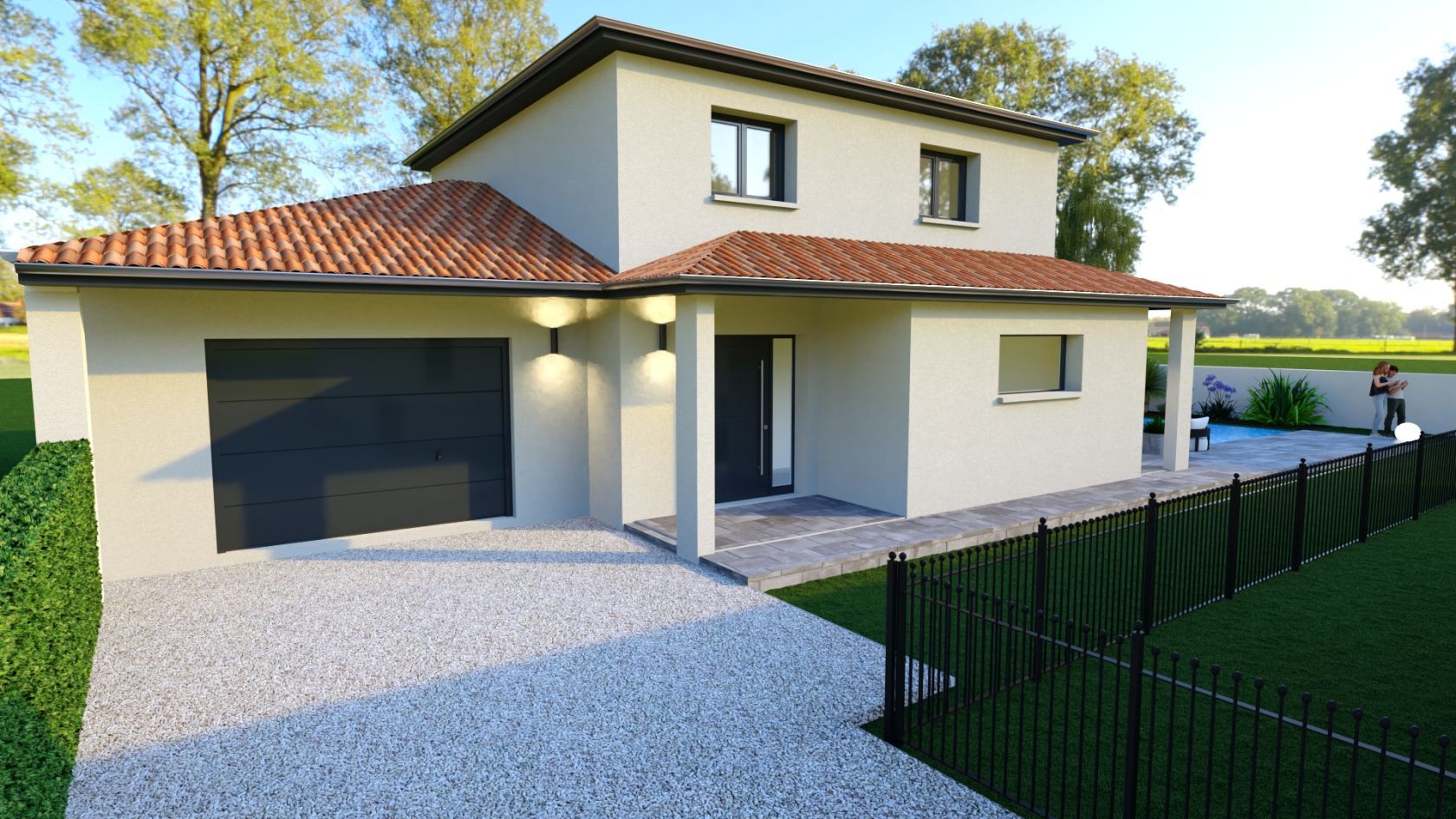 Charmante maison à vendre de 110m2 disponible à GREZIEU-LE-MARCHE