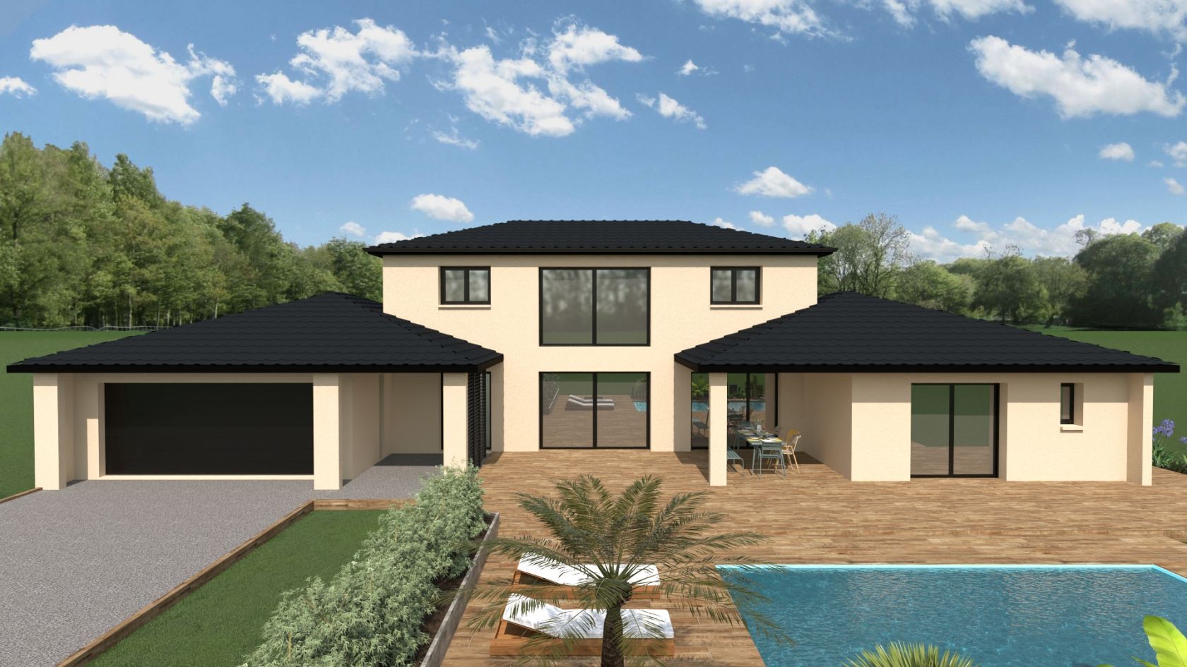 Ravissante maison à construire en vente à BEYNOST (01700)