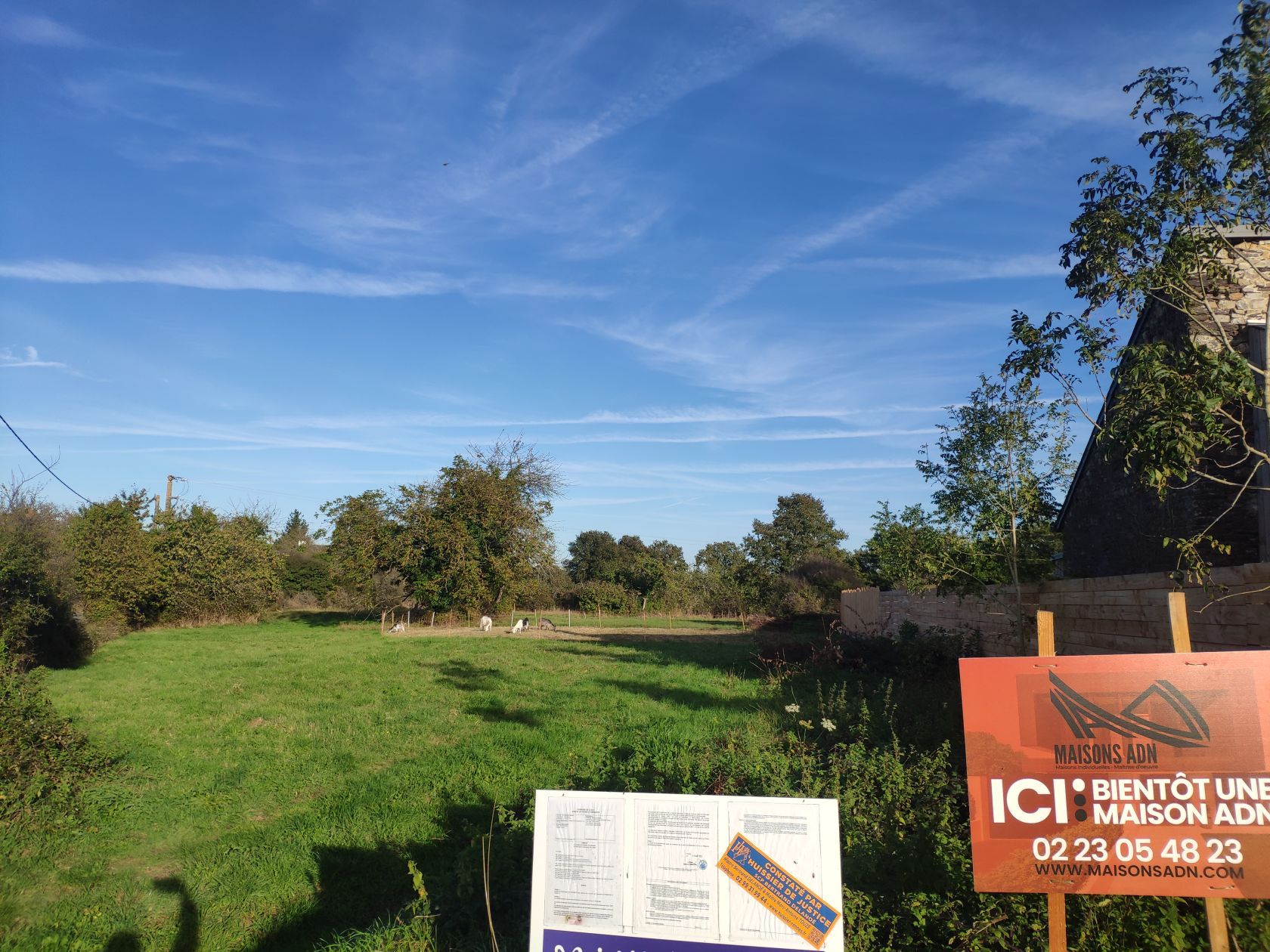 Joli terrain de 504m2 en vente à LASSY (35580)