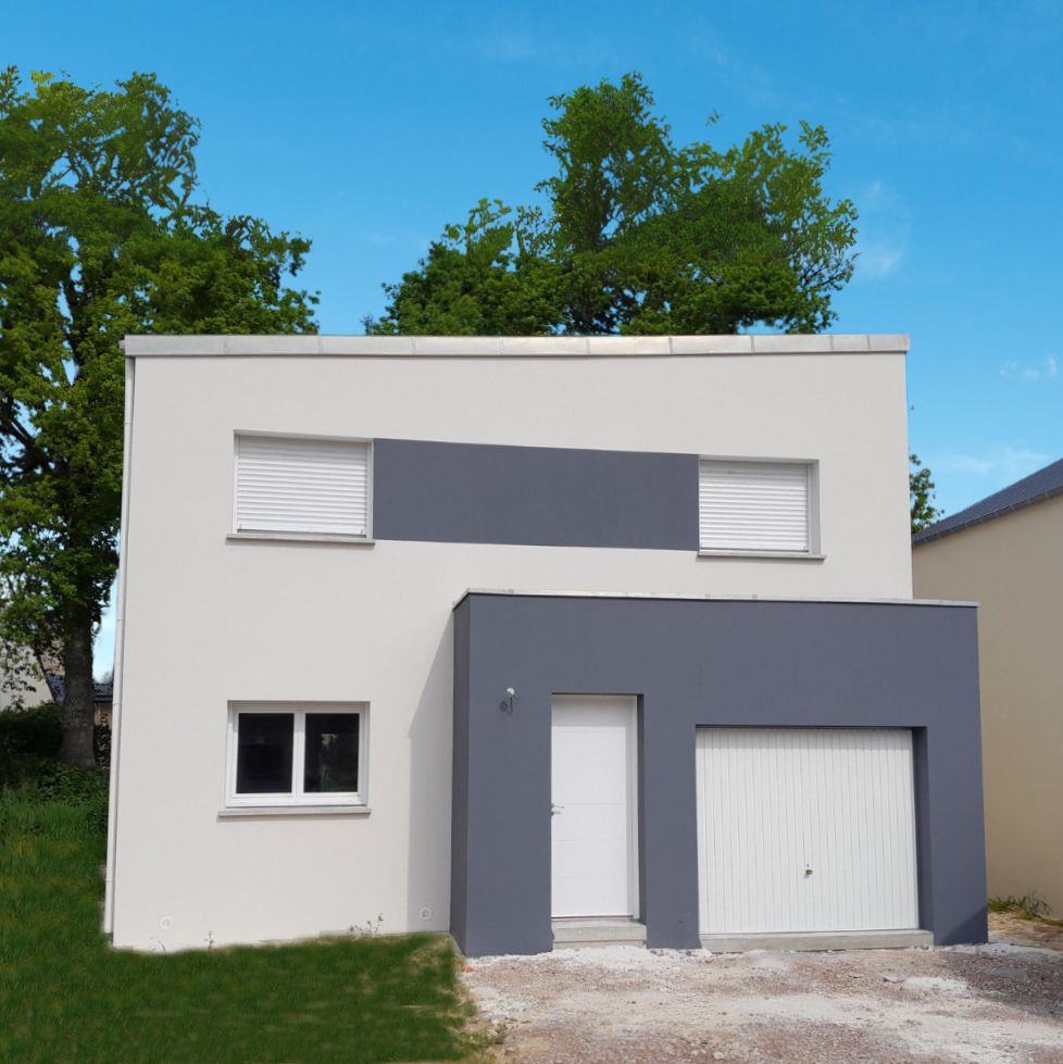 Superbe maison à construire de 79.07m2 disponible à LOUVIGNE-DE-BAIS
