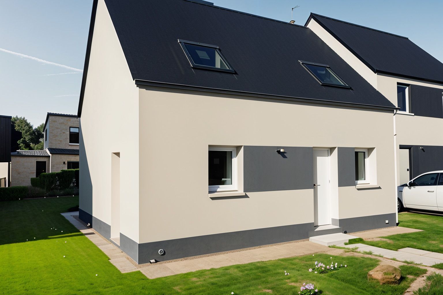 Magnifique maison à construire de 75.04m2 à LA BAUSSAINE