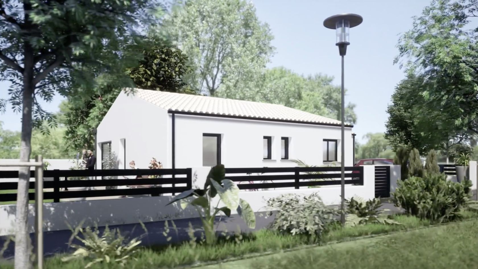 Charmante maison individuelle en vente à NIEUL-LES-SAINTES