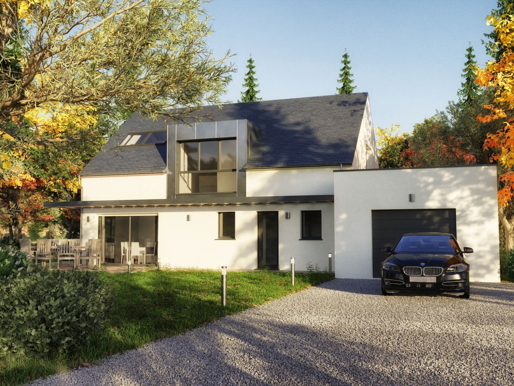 Sublime maison à construire de 118m2 disponible à LES PONTS-DE-CE (49130)