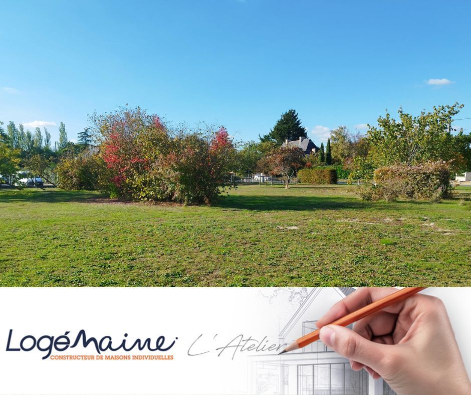 terrain constructible de 900m2 à ANDARD (49800)