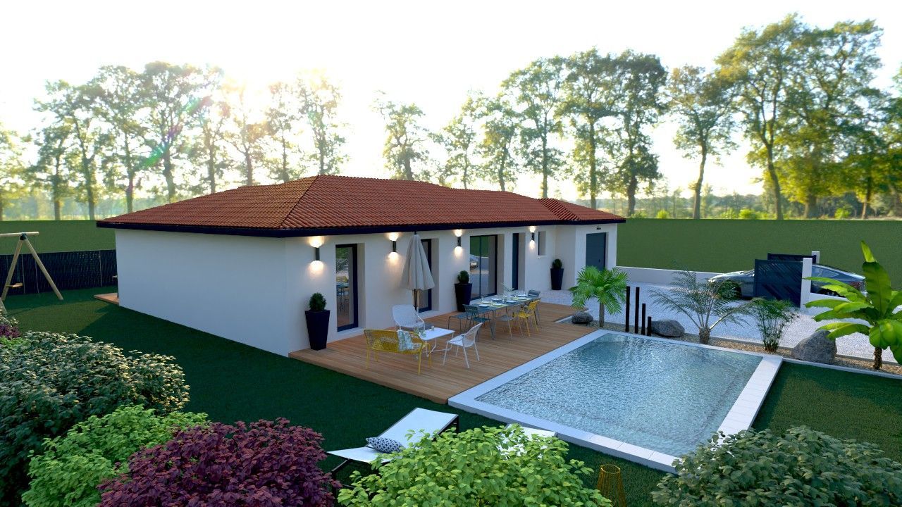 maison à vendre de 90m2 à AMBERIEUX (69480)