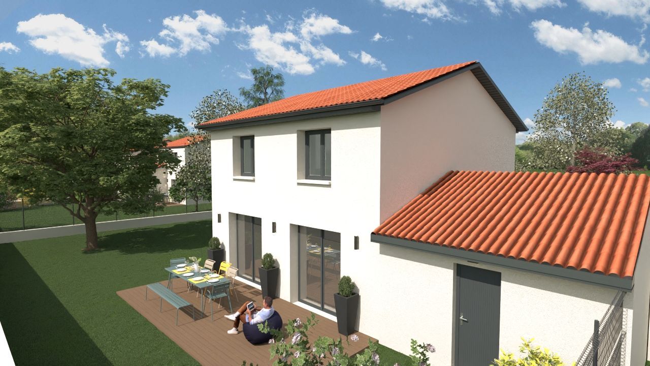 maison de 90m2 à RILLIEUX-LA-PAPE (69140)