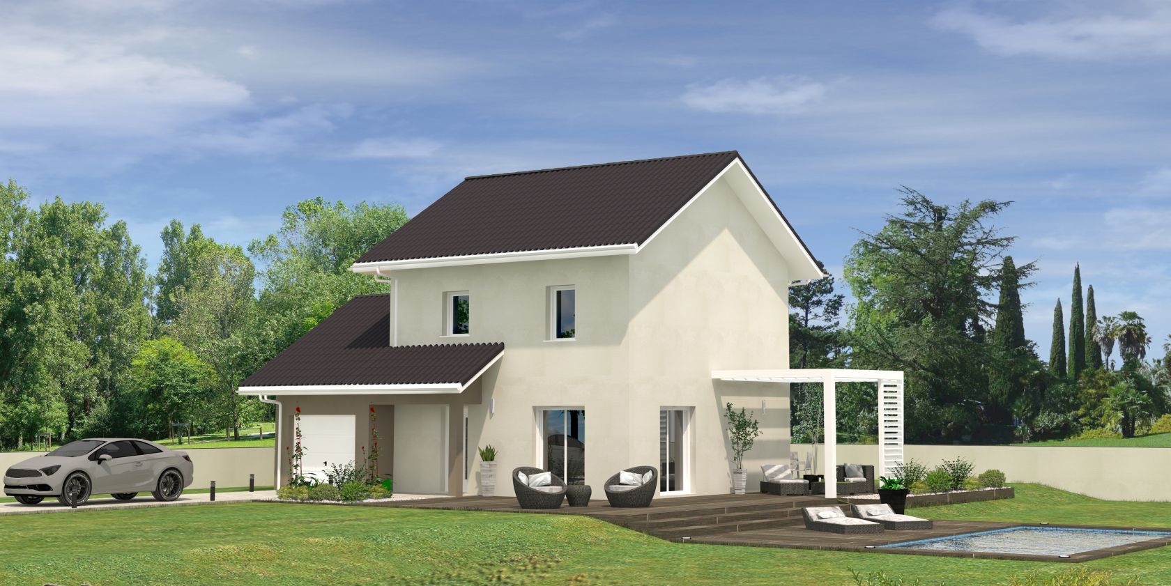 maison individuelle de 90m2 à MENTHONNEX-EN-BORNES (74350)