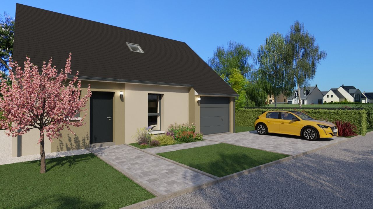 maison individuelle de 93m2 à BRIOLLAY