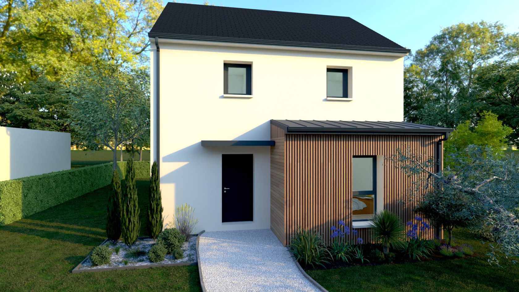 Jolie maison individuelle de 100m2 à BECON-LES-GRANITS