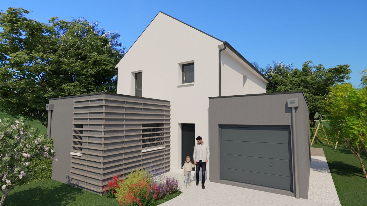 Sublime maison à construire à NOTRE-DAME-D'ALLENCON (49380)