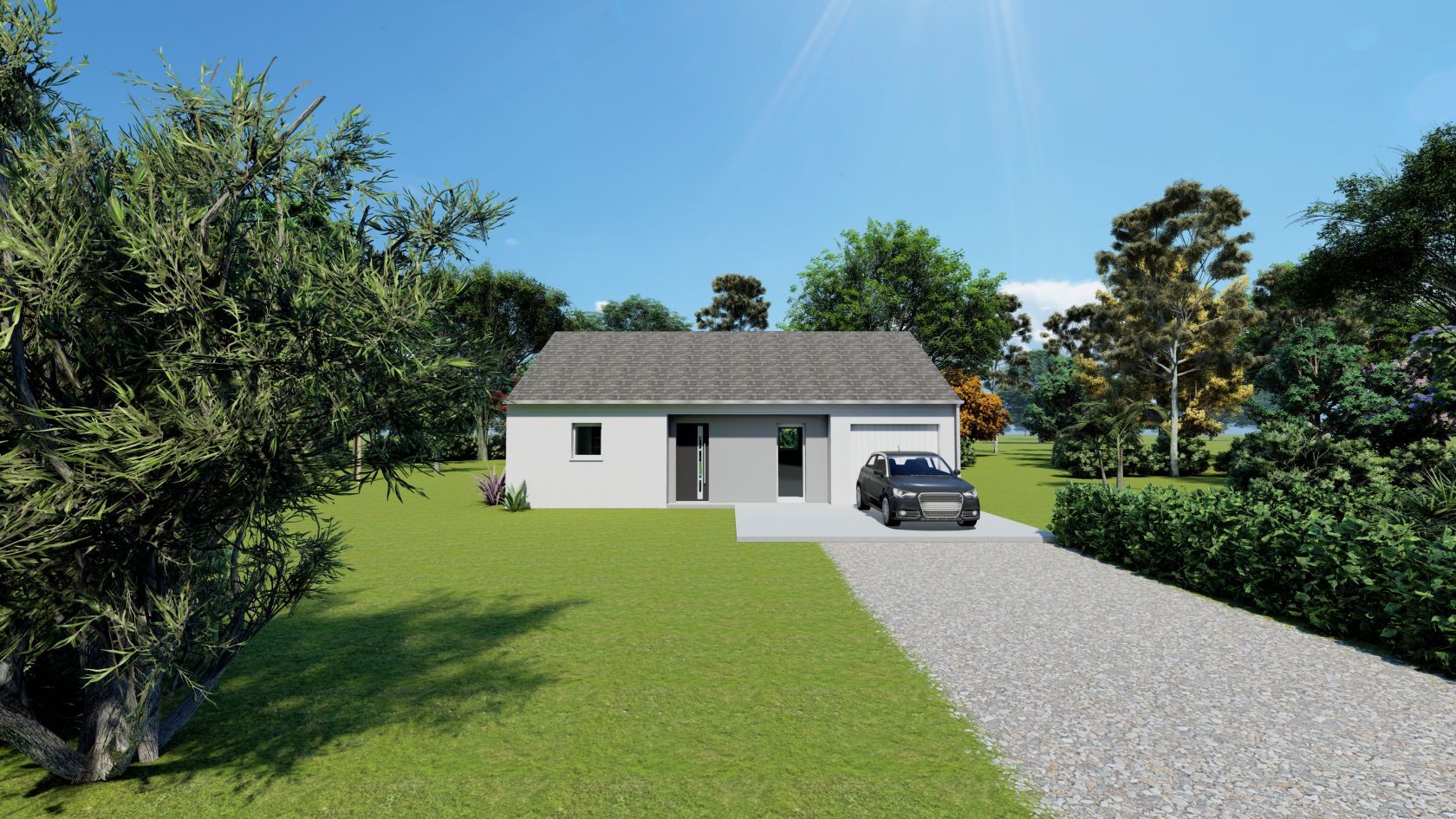 Ravissante maison individuelle de 72m2 disponible à GUIGNEN (35580)